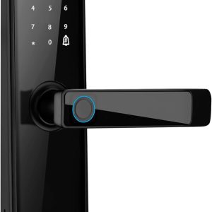 Alternative view of Fechadura Digital Com Reconhecimento Facial 3D Wi-Fi Primebras Frankfurt P7001