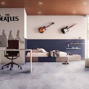 Piso Vinílico em Placa Studio 2mmx45cmx45cm Lunar Ruffino Lunar